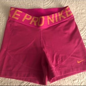 Nike Shorts - Pink Dry-Fit Nike Shorts